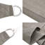 Sunshade Sail 160 G/M² Triangular Light Grey 4X4x5.8 M HDPE-1256472919