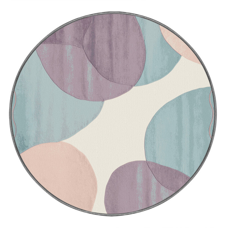 Seaside Glow Rug, Round 7'