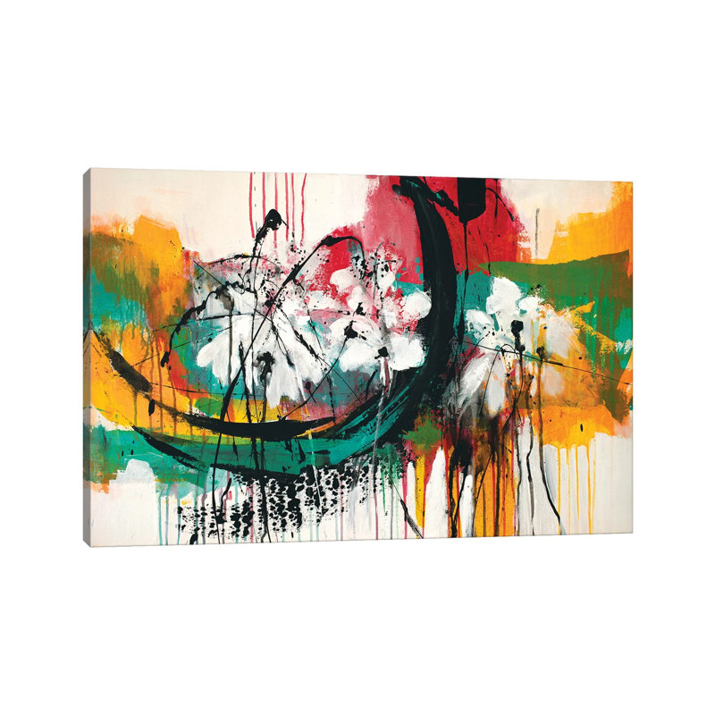 Mardi Gras No.2 by Jude Remedios - Wrapped Canvas Painting, 101.6 cm H x 66.04 cm W x 3.175 cm D