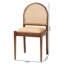 Ensemble de chaises de salle à manger modernes en bois d'acacia