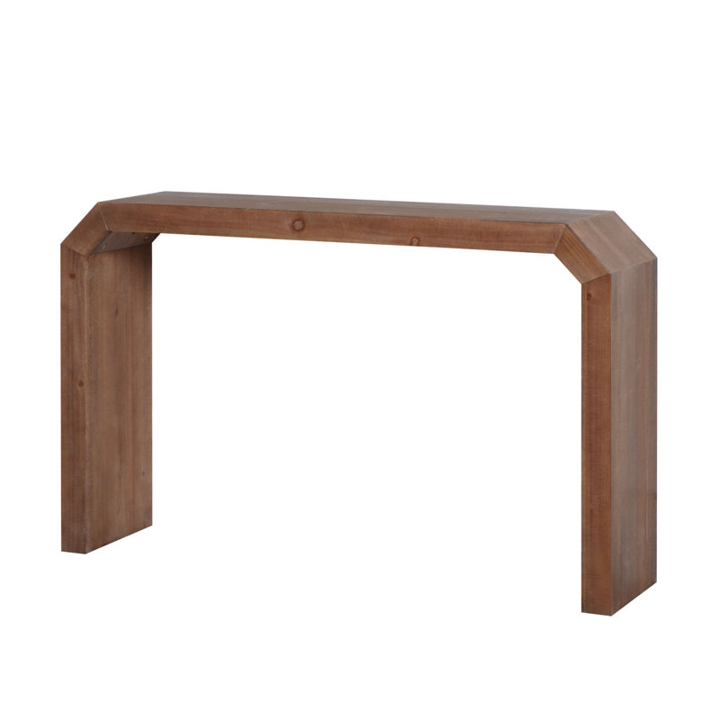 Wood 52'' Console Table, Brown