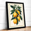 Lemon Branch in Bloom Botanical - Framed Print-1891530661-1891530667