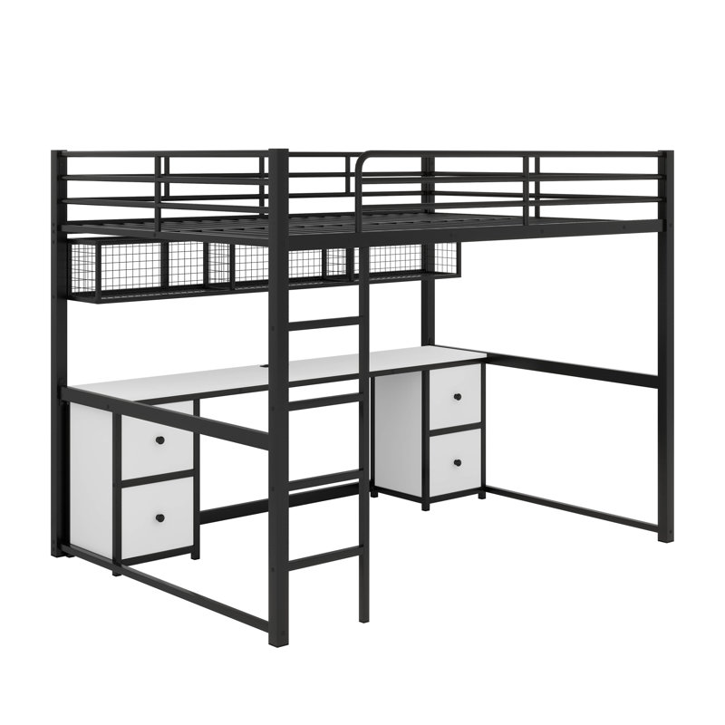 Lit pour enfant Atira, Noir