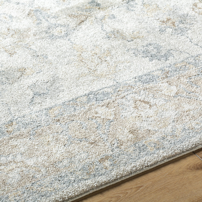 Acelina Damask Indoor Rug, Rectangle 9'2" x 12'