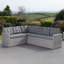 6 - Person Wicker Patio Dining Set with Rectangular Table , Cushions Included