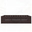 Lit plateforme simple avec lit gigogne et 2 tiroirs Ensemble de lattes et multiprise, bois massif pour un rangement compact et polyvalent-383212680-383212725