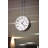 Lemnos Eki Train Station Clock - White-119971495