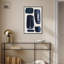 Blue Shapes Canvas Midcentury Abstract by Art Remedy-105673224-105673229