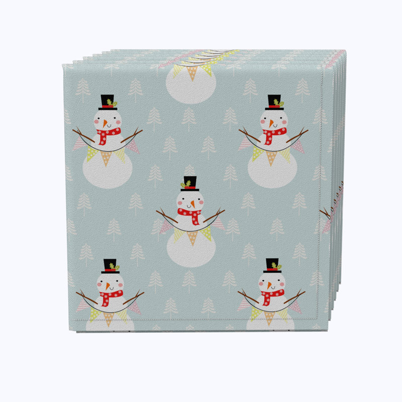 Emma-Jane 100% Cotton No Pattern Square Napkin