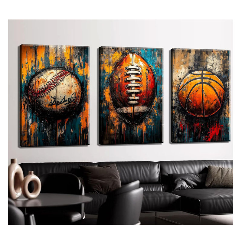 3 Piece Wrapped Canvas Print