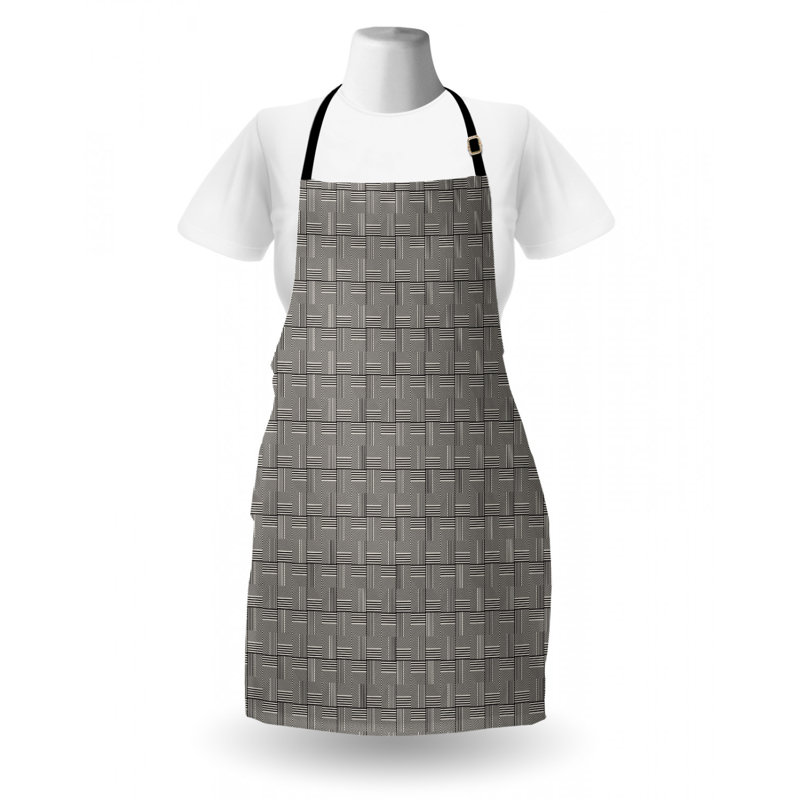 Plaid Bib Apron