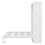 Lit escamotable peu encombrant avec tablettes de rangement-1914854876