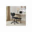 Chaise de bureau avec support lombaire et tabouret réglable,