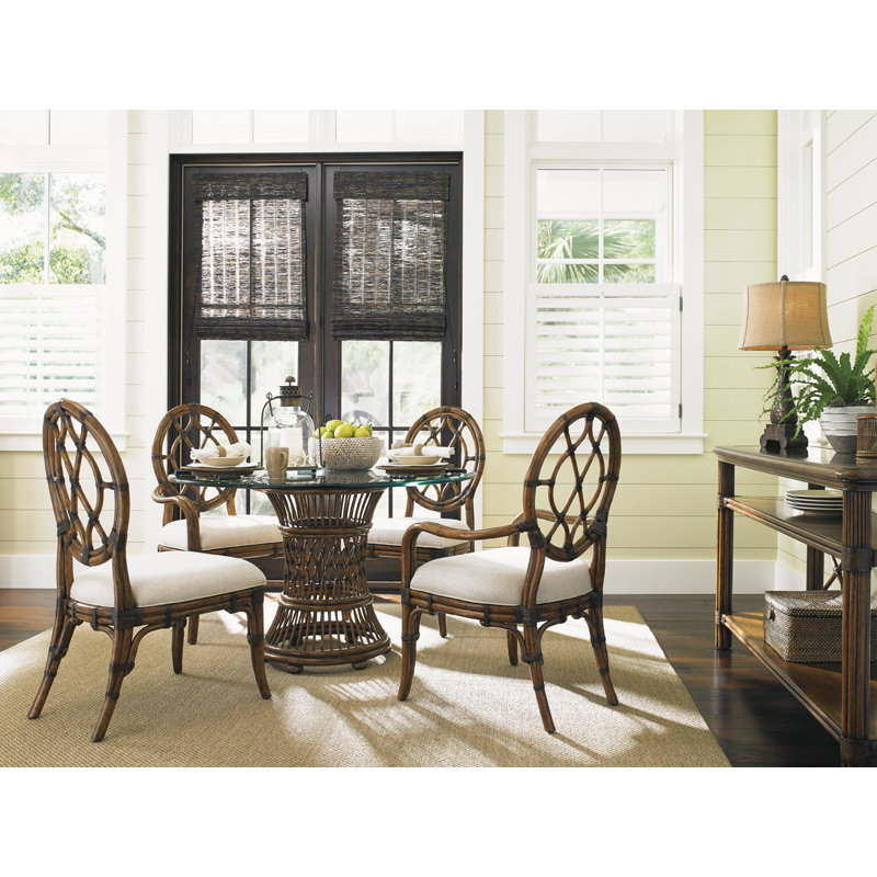 Bali Hai 5 - Piece Dining Set, 29" H x 21.5" W x 21.5" D