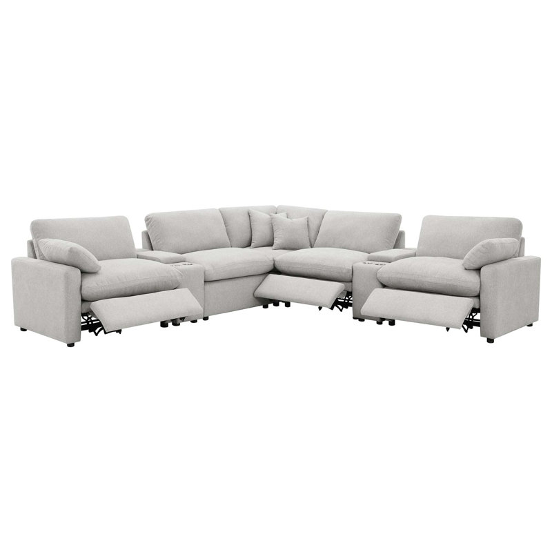 7-Piece Modular Power Reclining Sectional Sofa