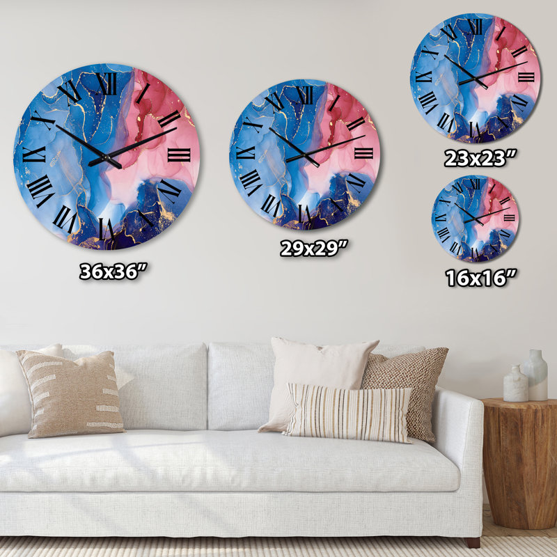Horloge murale surdimensionnée, Petit