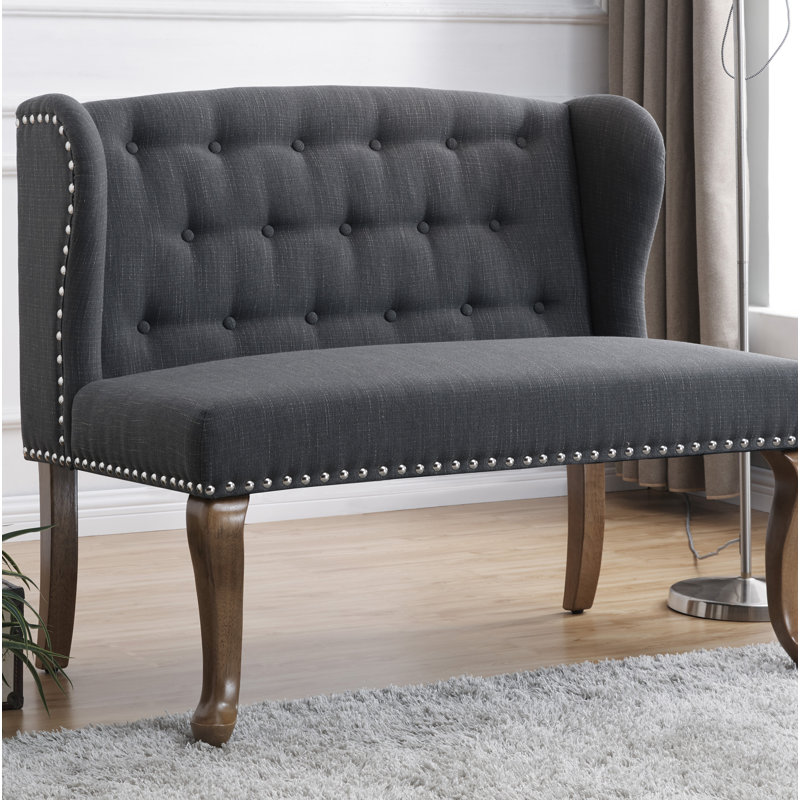 Alresford Upholstered 43.5'' Loveseat, Beige