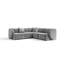 5 Seater Velvet Sofa & Chaise-150393457