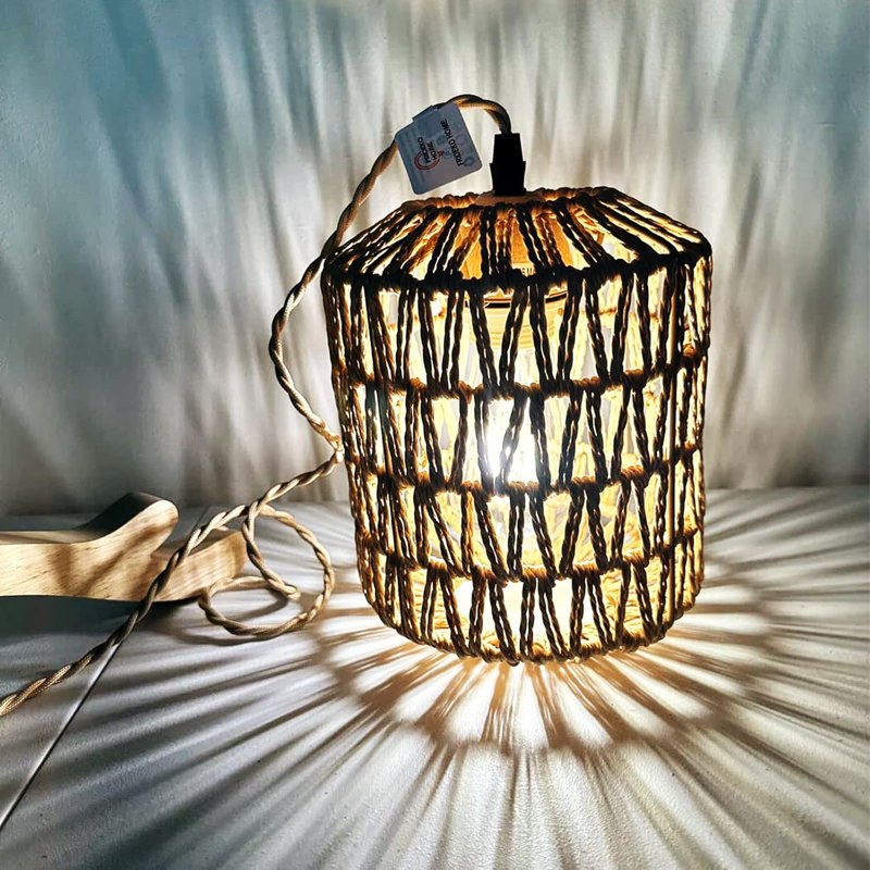 Rattan Wall Lamp