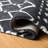 Lina Hand Tufted Wool/Viscose Geometric Rug in Black-547274679