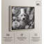 "Goldendoodle", papier de toilette à motif floral sur toile encadrée par Art Remedy, cadre en chêne naturel, 12 x 12-129616583-129616584