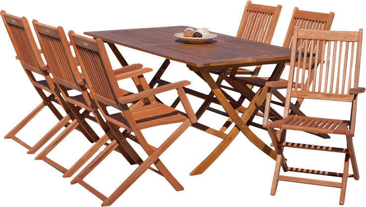 Adalmiina 6 Seater Dining Set