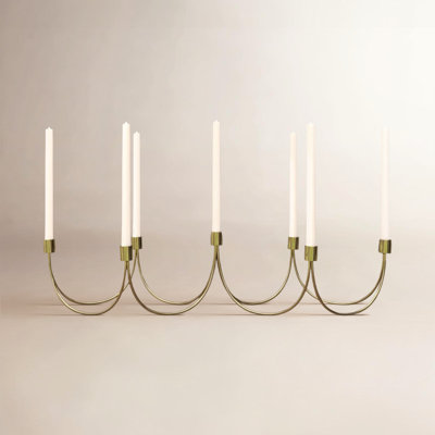 Milano Stainless Steel Candelabra