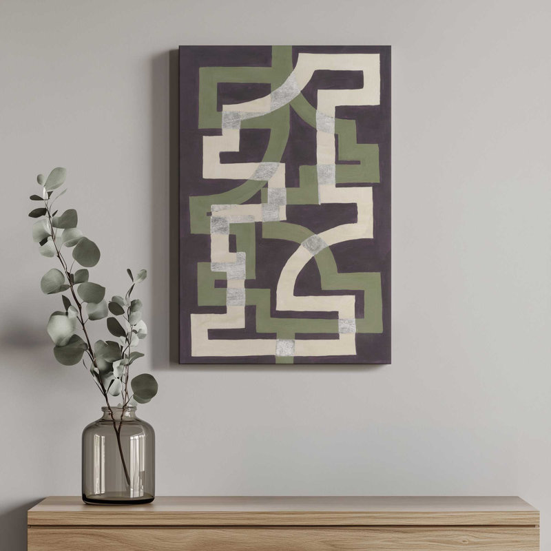 «Window Trellis II» par Michael Willett, reproduction d'art sur toile, H 36 po x l 24 po, Toile tendue, Ne s’applique pas