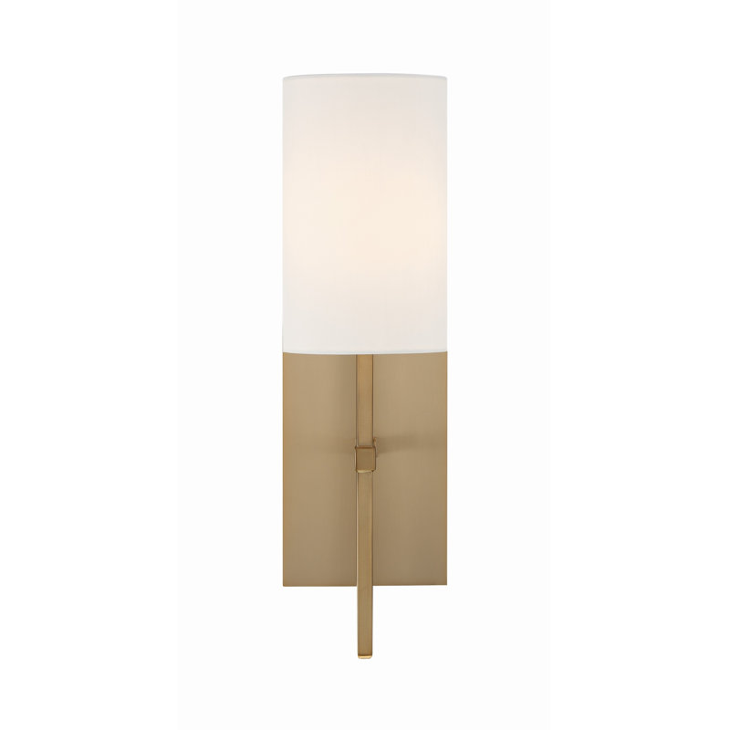 Veronica 1 - Light Wallchiere, Aged Brass