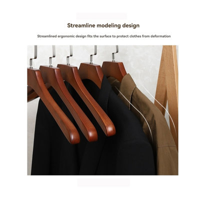 Premium Solid Wood Clothes Hanger