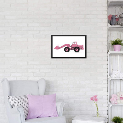 " Front End Loader White Pink " by Saint And Sailor Studios