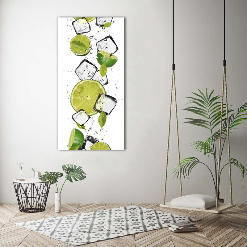 Limonka And Ice - Wrapped Canvas Print