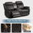 Zero Gravity Power Reclining Loveseat with Adjustable Headrest, Reclining Loveseat with Console