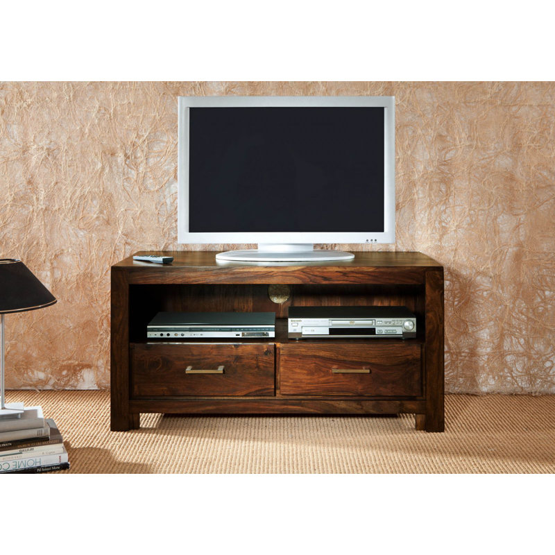 Metro Polis Unfinished TV Stand for TVs up to 43", Brown
