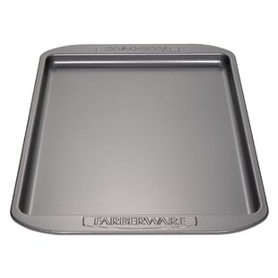 Farberware GoldenBake Bakeware Nonstick Rectangular Cake Pan with Lid, 9-Inch x 13-Inch, Gray