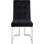 Chaise d'appoint en velours capitonné Chakevia-23542761-28747692