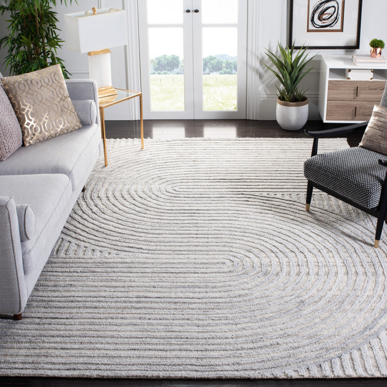 Aydee Hand Tufted Abstract Indoor Rug