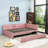 Modern Upholstered Daybed with Twin Trundle-902633060-902453525