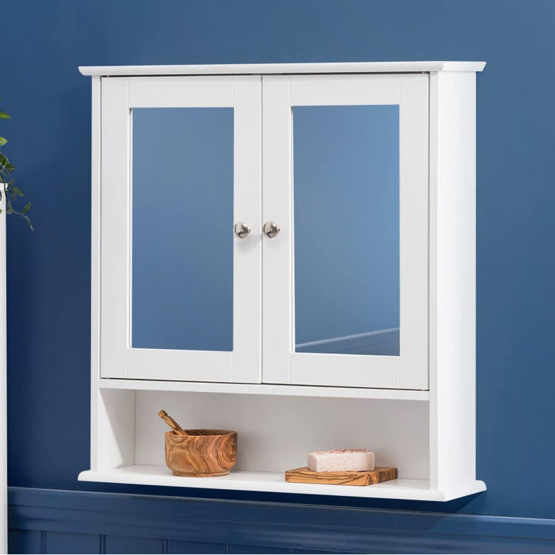 Bathroom Cabinet, White