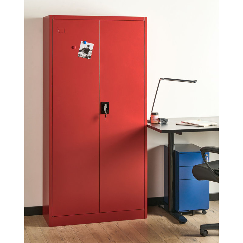 2 -Door 4 -Shelf Storage Cabinet