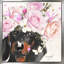 Flower Daschund (Square) par By Jodi - impression-811906858-811906859