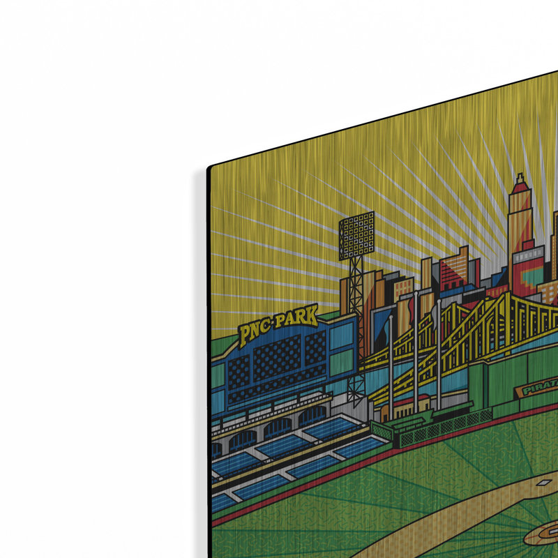 «PNC Park Pittsburgh» par Ron Magnes, H 12 po x l 16 po