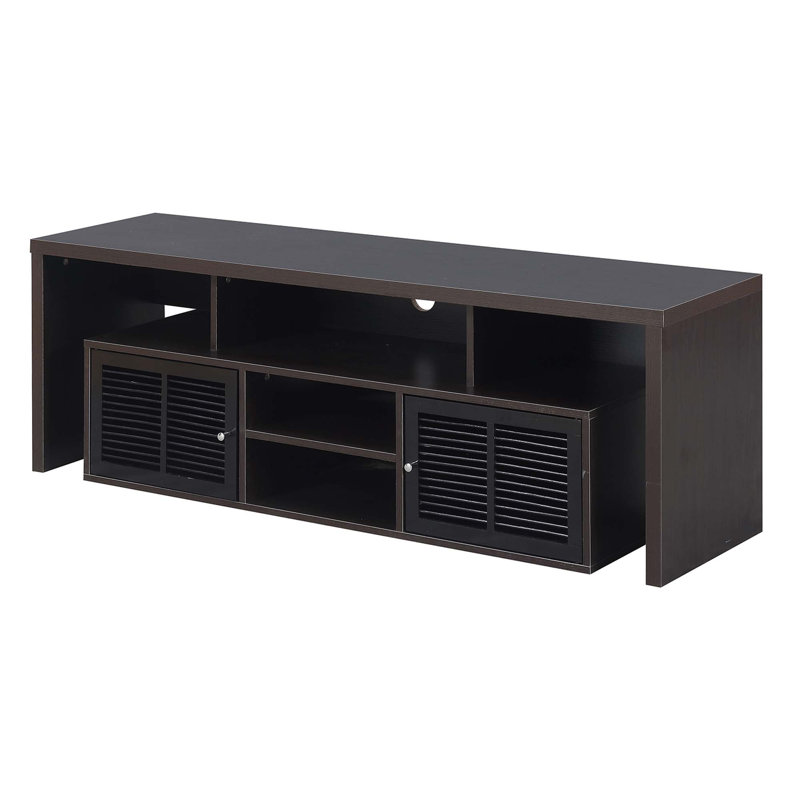 Meuble télé pour téléviseur de 60 po ou moins Fernandez, Espresso