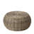 Von Wicker Grey Pouf