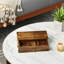 Jeu de table dominoes décoratif avec tiroir de rangement - Jeux classiques pour table basse et décoration de salon - Décoration décorative fonctionnelle et soirée de jeu en famille pour adultes et enfants - 9 po, brun