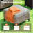 4 - Person Patio Furniture, Outdoor Wicker Rattan Sectional Seating Group With Cushions, All Weather Sofa Conversation Set For Garden Backyard-696601715