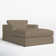 Lucia Slipcovered Chaise Lounge