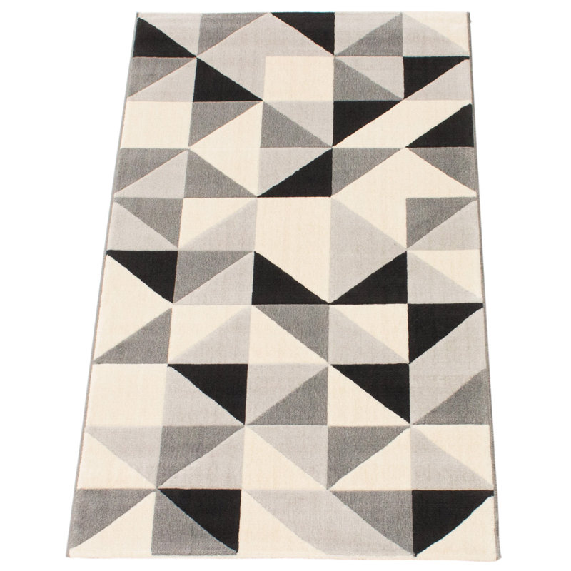 Praneeth Geometric Indoor Rug, Rectangle 2'8" x 4'11"