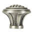 RIBBED KNOB; ANTIQUE NICKEL-1213792021