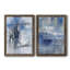 Reflections in Indigo - Peinture sur toile 2 pièces-1783333880-1783333882